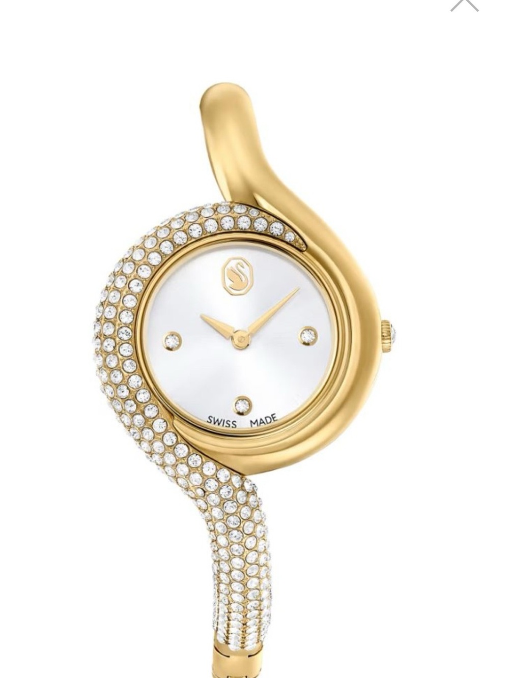 Swarovski Gold-Tone Crystal Accent Women's Watch